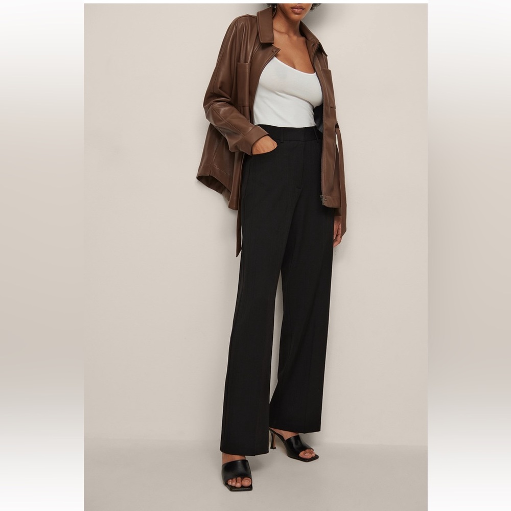 NA-KD Fashion wide leg tailored suit pants